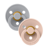 Colour 2 PACK - Cloud/Blush - BIBS
