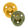 Colour 2 PACK - Honey Bee/Olive (Outlet) - BIBS