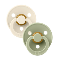 Colour 2 PACK - Ivory/Sage - BIBS