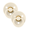 Colour 2 PACK - Ivory/Ivory - BIBS