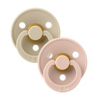 Colour 2 PACK - Vanilla/Blush - BIBS