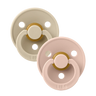 Colour 2 PACK - Vanilla/Blush - BIBS