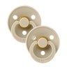 Colour 2 PACK - Vanilla/Vanilla - BIBS