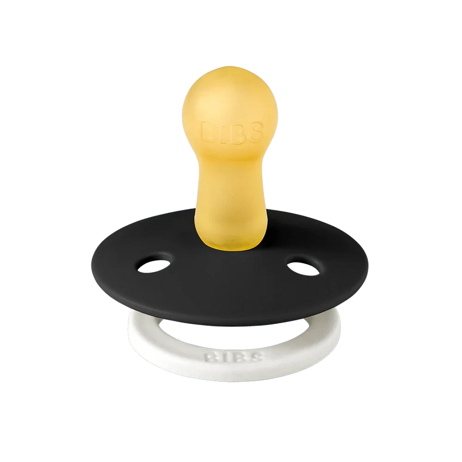 Colour GLOW Schnuller - Black