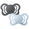 Couture 2 PACK - Iron/Baby Blue - BIBS