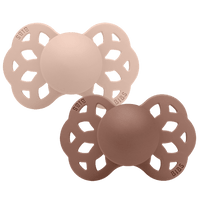 Infinity 2 PACK - Blush/Woodchuck - BIBS