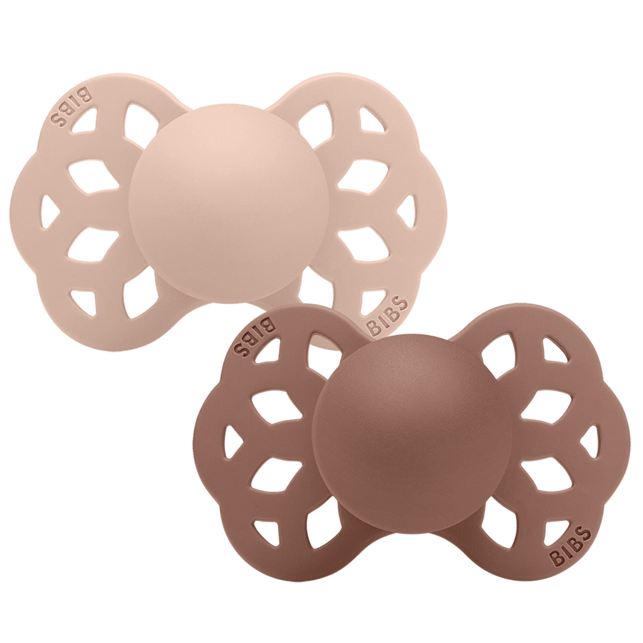 Infinity Πιπίλες 2 Τεμάχια - Blush/Woodchuck