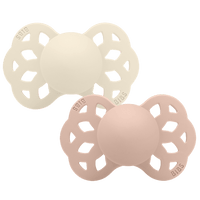Infinity 2 PACK - Ivory/Blush - BIBS