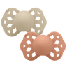 Infinity 2 PACK - Vanilla/Peach - BIBS