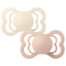 Supreme 2 PACK - Ivory/Blush - BIBS